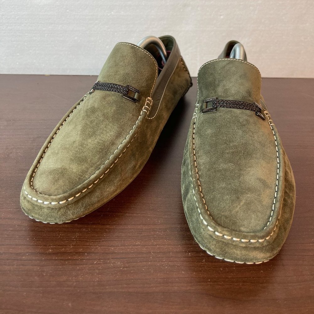 Moreschi (Made in Italy) suede loafers new